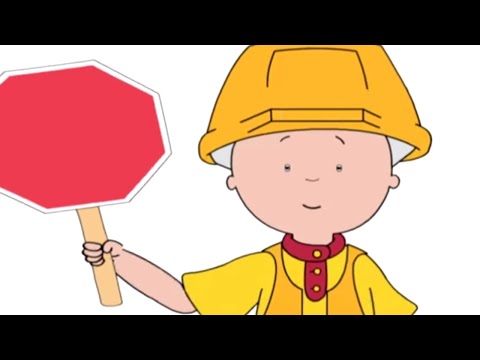 Caillou 403 - Caillou the Road Builder / Caillou's Building Adventure / A House in the Sky