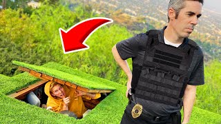 EXTREME Hide &amp; Seek VS a REAL Detective! *ARRESTED IF FOUND*