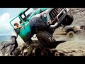 High Speed Monster Chase Through The Quarry Monster Trucks CLIP