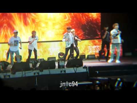 160903 [MBC Show Champion in Manila] BTS (방탄소년단) – Fire (불타오르네) + Intro ment