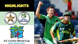 Irish men make history  Pakistan vs Ireland 2007 W
