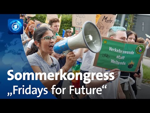 Abschlusstag des Sommerkongresses von „Fridays for Future“