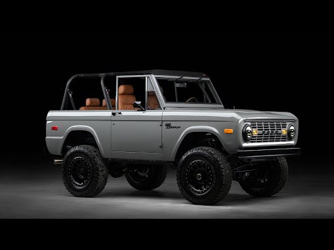 Uniquely Bold - 1966 Arabian Grey Classic Ford Bronco | Velocity Modern Classics