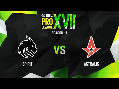 Spirit vs Astralis | Map 2 Mirage | ESL Pro League Season 17