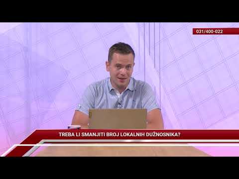 TV REPLIKA 13.08.2020. - TREBA LI SMANJITI BROJ LOKALNIH DUŽNOSNIKA?