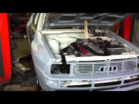 Audi Sport Quattro S1 Aufbau Reconstruction Part II