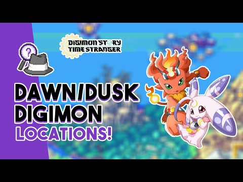 Digimon Story: Time Stranger: Dawn and Dusk Duo EARLY Locations! | Coronamon and Lunamon!