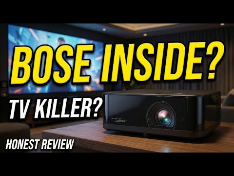 Epson Lifestudio Pop Plus Review: 4K Projector with Bose Sound!