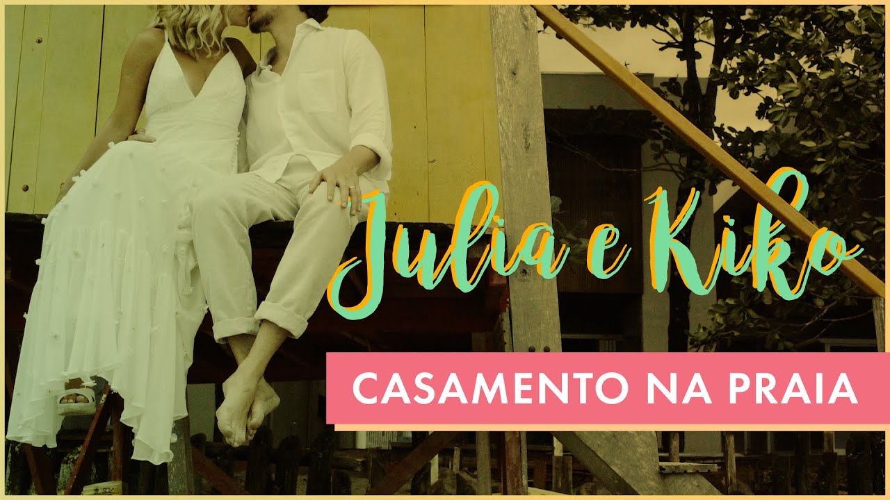 Casamento celebrado pelo padrinho e melhor amigo dos noivos