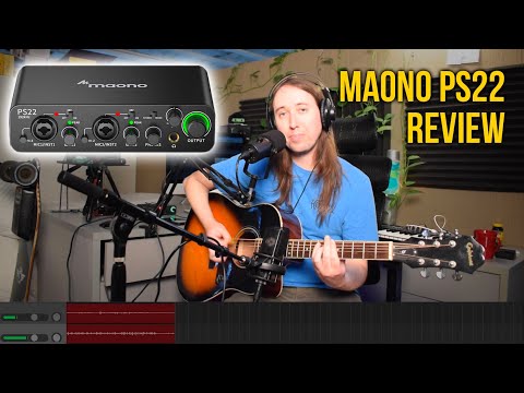 Maono PS22 2x2 Audio Interface Review | Maono ProStudio