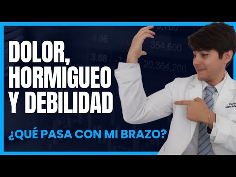 Dolor, hormigueo y pérdida de la fuerza del brazo