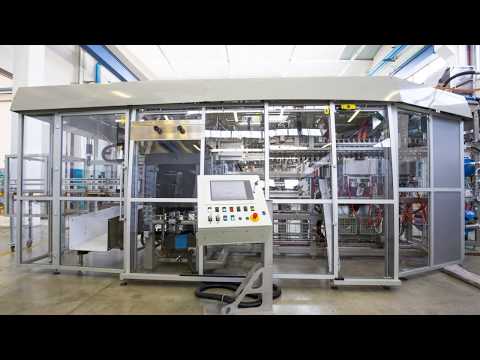 Lanfranchi Linear Blow Molders, compact and versatile from 1 to 8 cavities