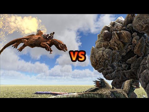 Concavenator VS ARK Dinos |ARK  Mod Dino Battle #7