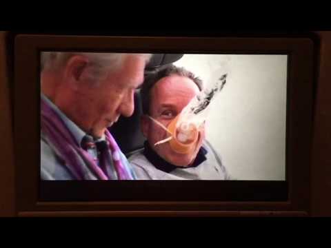 Funny!! Sir Ian McKellen & Gordon Ramsay on Comic Relief: BA 12 safety video from Singapore - London