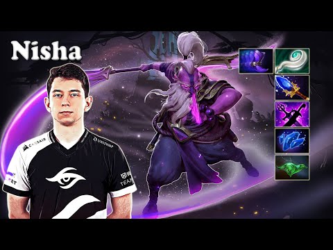 Nisha - Void Spirit Midlane with iLTW Slark vs Matumbaman Morphling | Dota 2 7.30d Gameplay