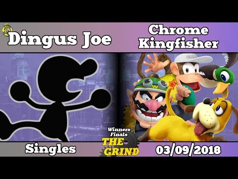 The Grind 17 BMU|Dingus Joe (G&W) vs Chrome Kingfisher (Duck Hunt, Diddy Kong, Wario) Winners Finals