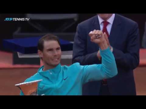 Best Rafael Nadal Shots And Winning Moment | Rome 2019