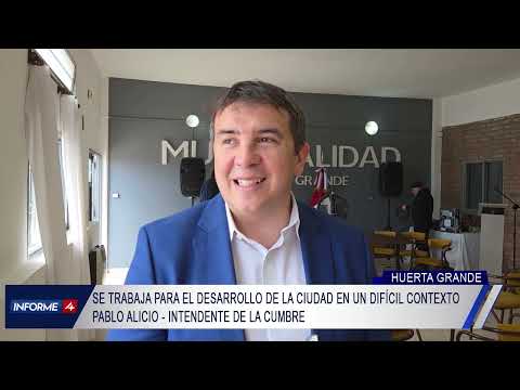 PABLO ALICIO - LA CUMBRE Y HUERTA GRANDE TRABAJAN EN IMPORTANTES EVENTOS DEPORTIVOS