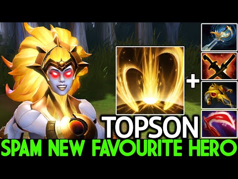 TOPSON [Dawnbreaker] New Favourite Hero Mid Beautiful Plays Dota 2