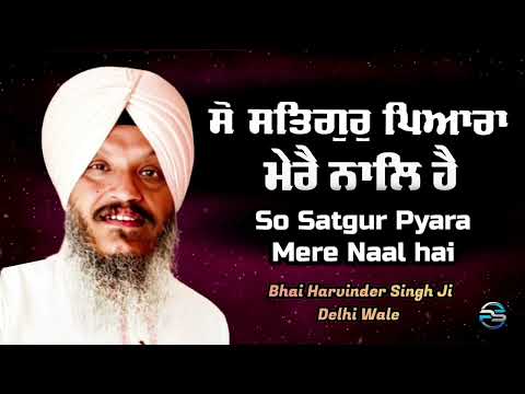 So Satgur Pyara Mere Naal Hai ) Bhai Harvinder Singh Ji Delhi Wale