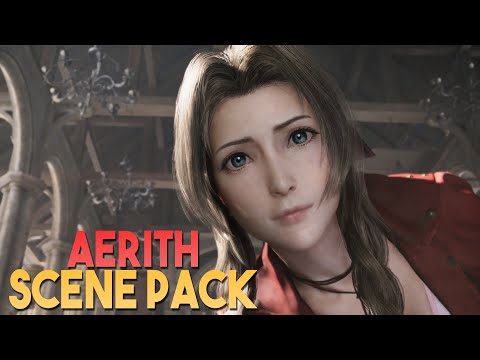 Aerith Scene Pack || 1080p, 60FPS || Final Fantasy 7 Remake