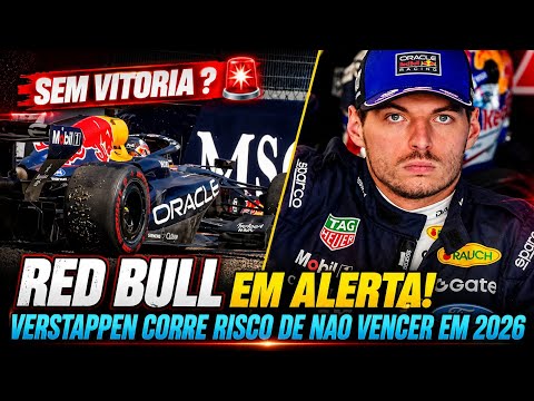 VERSTAPPEN SEM VITÓRIA EM 2026? Red Bull prepara reação