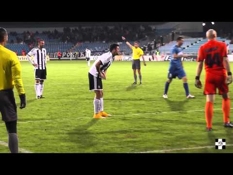 Grbić vs Djuričić 1 na 1, veliki promašaj | Jagodina - Partizan  26.10.2014