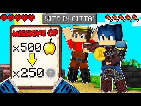 The first mission for the village! - City Life 2 Minecraft ITA