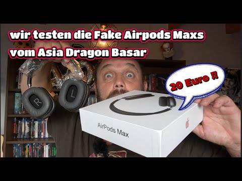 We test the fake AirPods Max from the Asia Dragon Bazar for 20 euros... Junk or usable??