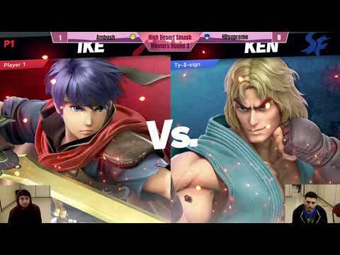High Desert Smash - Ambush vs HBsupreme- Smash Ultimate Singles