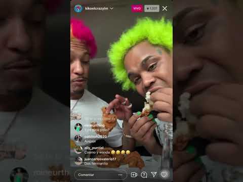 Kiko el Crazy y Cherry scom competencia de pica pollo