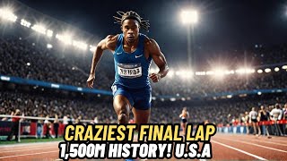 The CRAZIEST Final Lap in 1,500m History! (U.S. Runner SHOCKS the World!)