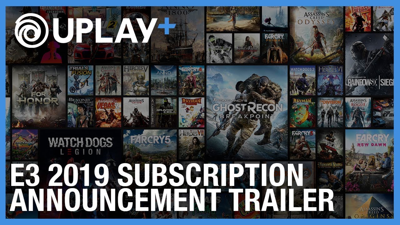 E3 2019: Uplay+ Subscription Announcement | Trailer | Ubisoft [CA] - YouTube