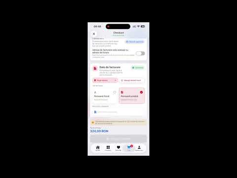 Video demonstratie aplicatie mobila nativa iOS Android pentru magazin online Magento – Spiral Advertising