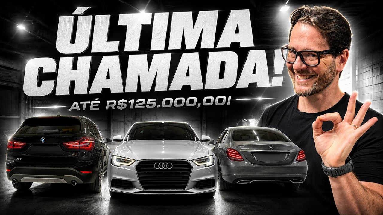 CORRA!!🔥 ESTES SÃO OS CARROS PARA COMPRAR ATÉ R$125MIL!!