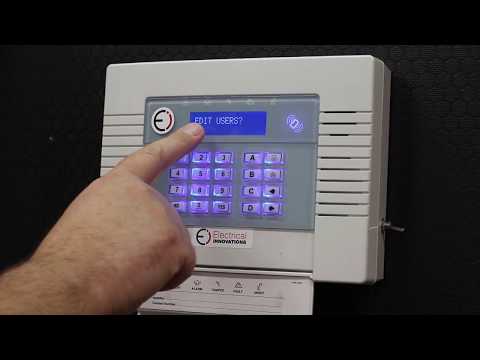 How to change user code on a Pyronix Enforcer and add a new User to the Alarm system