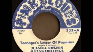 A Teenager's Letter of Promises - Juanita Rogers