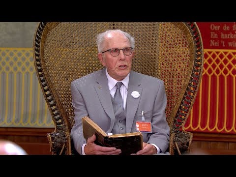 VETERANENDAG 2019 - Veteraan Henk leest voor uit zijn dagboek (1946)