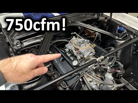 Installing a New Holley 750cfm Carb