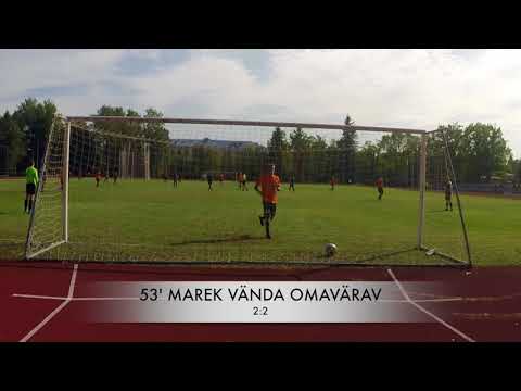 FC Jõgeva Wolves - FC Valga Warrior 4:4 (1:2)