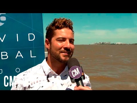 David Bisbal video Hijos del Mar - Entrevista Argentina 2016