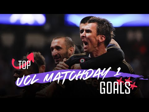 Top 10 UCL Matchday 1 Goals | Mandzukić, Tevez, Morata and more! | Juventus