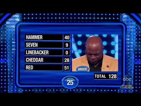 Bruce Smith CRAZY Answer in Family Feud