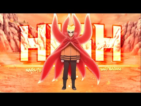 Naruto "Sad/Badass" - High [Edit/AMV] | XENOZ REMAKE | 4K