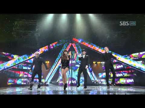 Electroboyz&Hyorin - Ma Boy 2 (효린&일렉트로보이즈) @SBS Inkigayo 인기가요 20111225