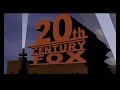 20th Century Fox Logo 21st Century Blackouts Style