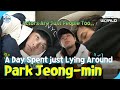 SUB Actors Ordinary People Park Jeong Min S Day Lazying Around Playing Games ILIVEALONE
