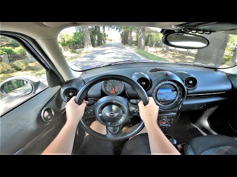 MINI Paceman Cooper S 1.6 190KM (2015) POV Test Drive & Acceleration 0-100 | 4K #144