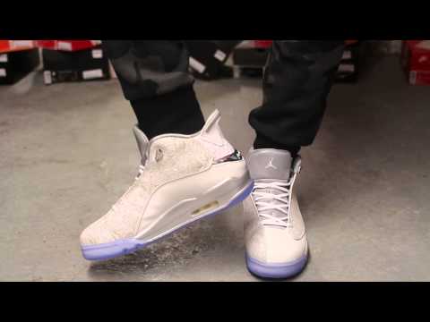 Air Jordan Dub Zero "Laser" On-Feet Video at Exclucity