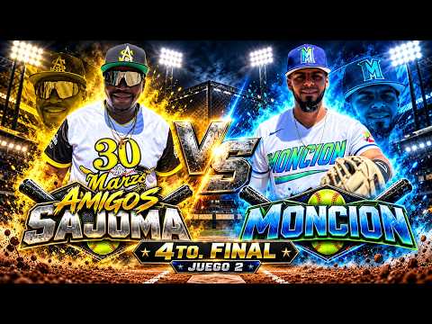 🔴 AMIGOS SAJOMA 30 vs LAS CANAS ⚾ ¡SAJOMA ESTÁ QUE ARDE! 🔥 JUEGO 1 EN VIVO